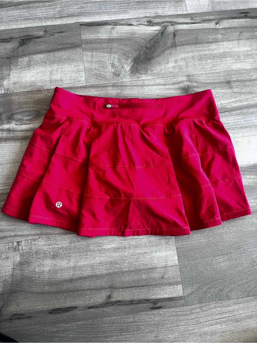Lululemon Pace Rival Skirt in Dark Red Size 8 Regular